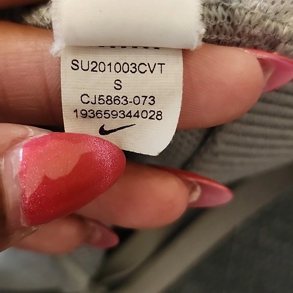 Nike Tan Bralette with Logo, Size Small - Picture 7 of 9